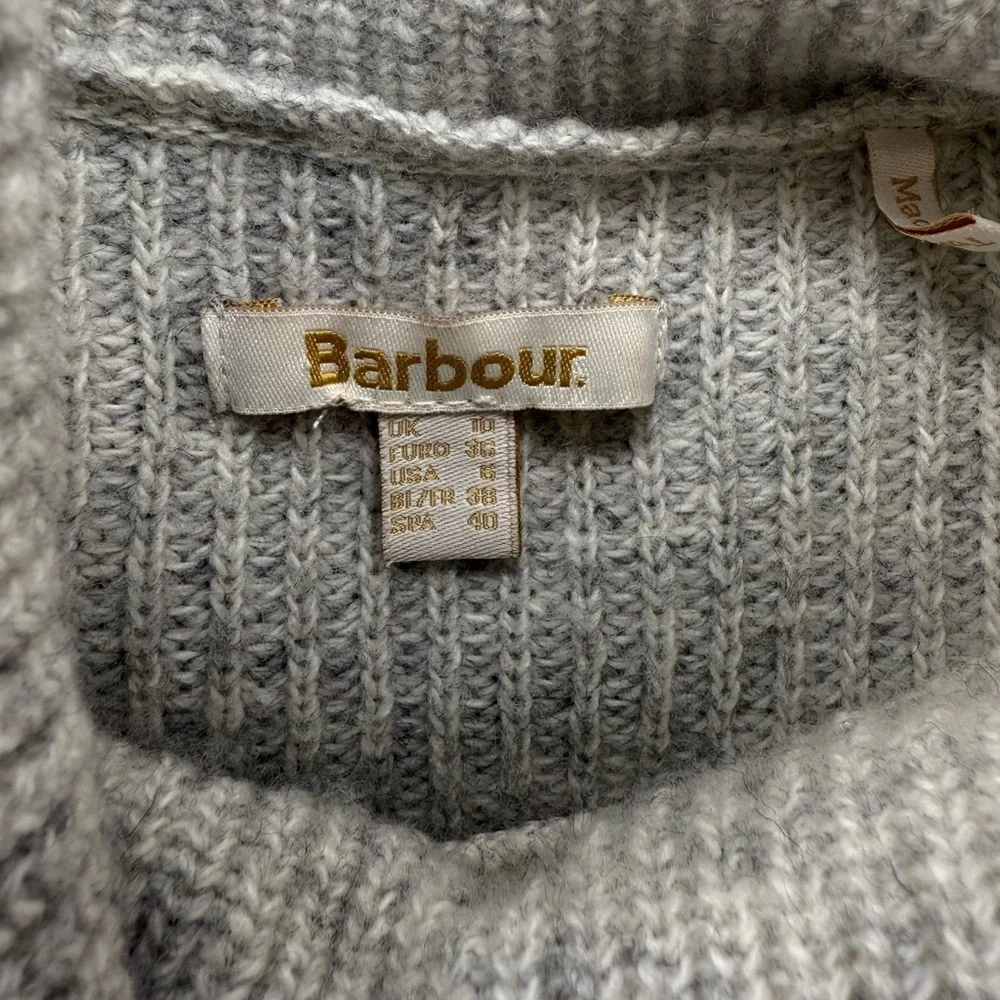 Barbour Dipton Roll Collar Sweater – Size UK 10 / US 6